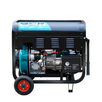Groupe électrogène diesel à châssis ouvert 8KW 10KVA triphasé avec certification CE ISO, groupe électrogène haute performance pour bâtiments commerciaux