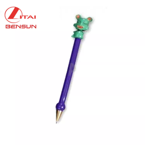 Penna in poliresina <span class=keywords><strong>con</strong></span> punta a sfera in resina di plastica <span class=keywords><strong>con</strong></span> personaggi animali carini del fumetto all'ingrosso - Product Image 4