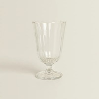 Verre à vin à liqueur en verre unique personnalisé avec un design surélevé à facettes pour la décoration intérieure et la fête de mariage