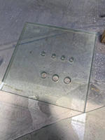 Perceuse de verre dédiée à l'usine Perceuse de trous de verre horizontale automatique à trois têtes