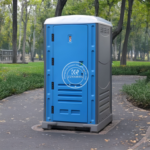 Baño Prefabricado Portátil de Diseño Moderno y Económico 2025, Cuarto de Ducha Móvil con Estructura de Acero y Panel Sándwich, Inodoro - Product Image 6