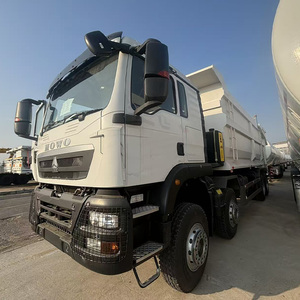 Camion benne basculante Sinotruck Howo Euro <span class=keywords><strong>2</strong></span> TX 8x4 371ch, conduite à gauche, climatisation automatique, 12 roues, nouveau moteur diesel Weichai - Product Image 3