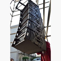 Enceinte Line Array active double 10 pouces avec amplificateur DSP intégré de classe D pour location sonore en direct, discothèques, églises et salles de conférence