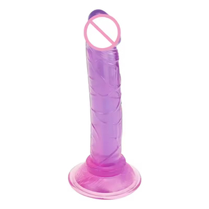 Mini Dildo de 5 Pulgadas, Económico, Colorido, de TPE Suave, Ecológico, Impermeable IPX6, Realista, con Ventosa, para Mujeres y Unisex, Marca OEM - Product Image 2