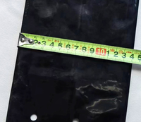 Tas bibit pembibitan plastik hitam luar ruangan kualitas tinggi pot akar tanah tanaman poli kantung benih