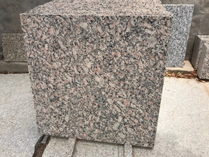 Dalle de granit de marbre de pierre rose impériale de vente superbe avec la décoration de plancher de taille personnalisée utilise la pierre rose impériale - Product Image 2