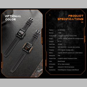 El Nuevo <span class=keywords><strong>Reloj</strong></span> Inteligente Profesional C20pro Cuenta con Monitoreo de Frecuencia Cardíaca de Alta Precisión, Resistencia al Agua <span class=keywords><strong>IP68</strong></span> y 123 Modos Deportivos - Product Image 4
