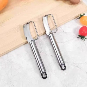 Éplucheur de légumes multifonction en acier inoxydable, outil de cuisine en 2 pièces pour éplucher les pommes de terre, les citrouilles, la laitue et les fruits - Product Image 2