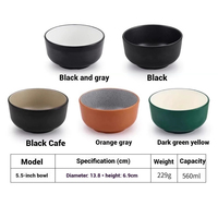 Vente en gros de petits bols de dîner incassables mats pour servir les aliments Soupe de haute qualité Salade Riz Mélamine Coups