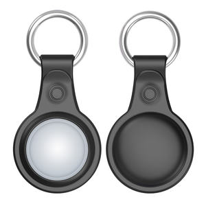 Lot de <span class=keywords><strong>4</strong></span> étuis de protection en silicone TPU avec porte-clés pour boîtier <span class=keywords><strong>AirTag</strong></span> - Product Image 3