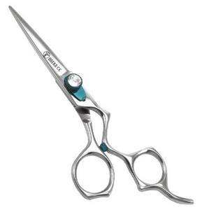 Tijeras Profesionales para Cortar Cabello de Salón, Marca Obexa J2, Acero Inoxidable, Hoja Recta Afilada 59-61HRC, para Diestros, para Barberos - Product Image 1