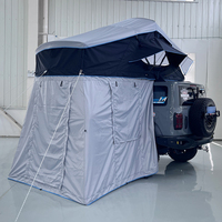 Tienda de techo forrada aislada Nueva tienda de techo de carcasa blanda Camper Car 4X4 Tienda de techo superior
