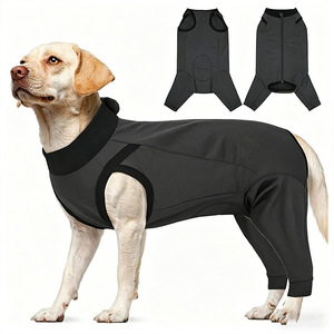 Robe de soins postopératoires pour chien, gilet en polyester solide pour petites races, utilisation quatre saisons - Product Image 2