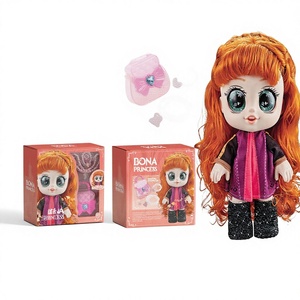 Bambola <span class=keywords><strong>Principessa</strong></span> Ispirata a <span class=keywords><strong>Frozen</strong></span> con Funzione Canto, Occhi Grandi e Carini, Accessori Moda, Stili Regina del Ghiaccio/<span class=keywords><strong>Principessa</strong></span> Rossa/Pupazzo di Neve - Product Image 3