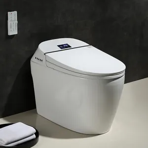 Badkamer Keramische Een Stuk Closestool Intelligente Toiletpot Elektrische Bidet Auto Deksel Smart Toiletpot