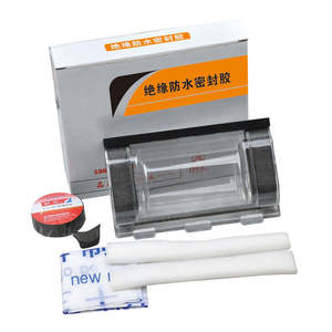 Boîte <span class=keywords><strong>de</strong></span> <span class=keywords><strong>jonction</strong></span> droite souterraine WZUMER F1 Kit d'assemblage <span class=keywords><strong>de</strong></span> câbles en <span class=keywords><strong>résine</strong></span> moulée <span class=keywords><strong>étanche</strong></span> pour sceller et protéger les câbles - Product Image 2