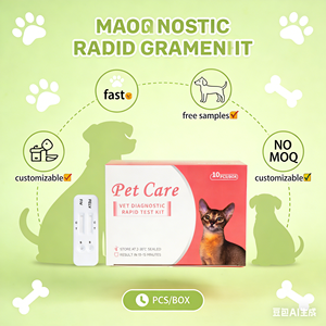 การตรวจโรคไวรัสในแมว การตรวจเลือดแมวสำหรับโรคลิวคีเมียในแมว (FeLV) และชุดตรวจ FIV แบบเร็ว - Product Image 2