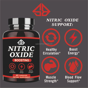 Cápsulas de Suplemento de Óxido Nítrico, L-Arginina y L-Citrulina para Adultos, Crecimiento Muscular, Energía, Ciclismo Saludable - Product Image 2