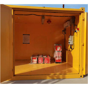 Mobile Storage Container Steel Powder Coated Anti Chemical Industrial Use <b>Toggle</b> Closure - Product Image 4