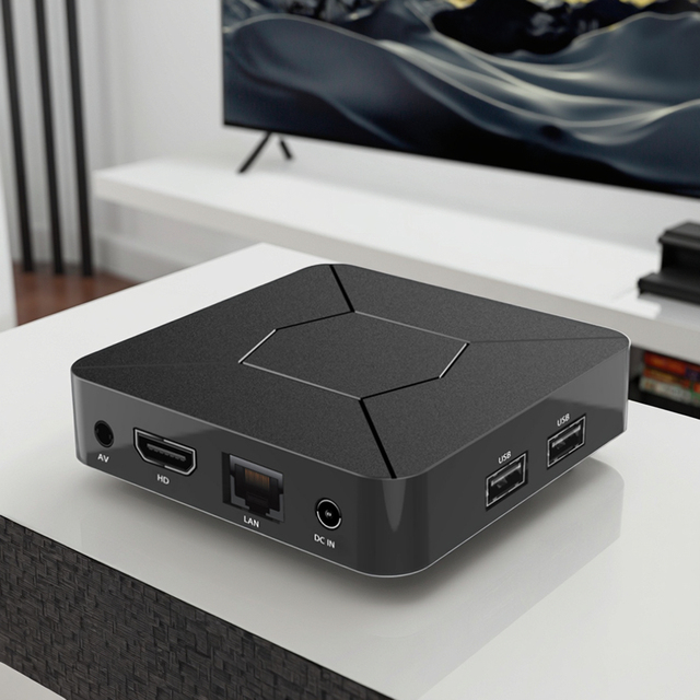 Q5 Android 10 TV Box 8GB RAM 4K HDR Quad Core Processor Mali-G31 GPU Dual Band WiFi 2TB Storage