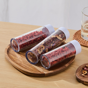 Прозрачные пластиковые флаконы для кормов для животных, цилиндрические бутылки для капсул и таблеток на 30 и 60 капсул - Product Image 5