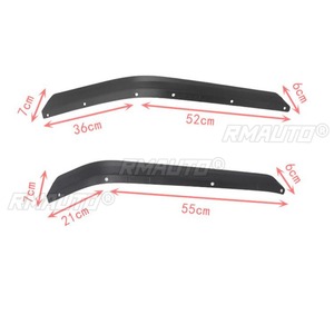 Para Jeep Wrangler JK 2007-2017: Embellecedores de guardabarros, kit de carrocería para ceja de rueda, arco de talón de rueda, pieza exterior. - Product Image 6