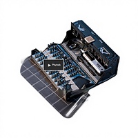 Juego de Destornilladores de Precisión 192 en 1, Kit de Herramientas Magnéticas para Reparación de Electrónicos, para iPhone, Laptop, Relojes, Gafas, con Mango Antideslizante