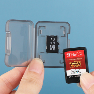 Étui de protection pour carte Micro SD SUNSHING Mini en plastique pour cartes de jeu Nintendo, boîte de rangement portable pour cartes mémoire TF avec chaîne - Product Image 6