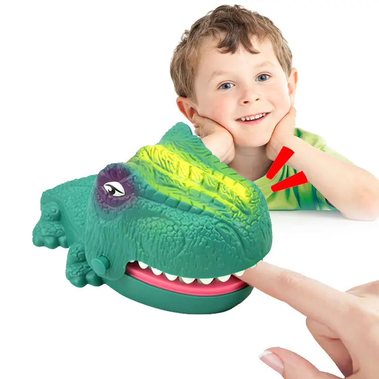 JACKOTOYS חדש עזיבות ילדים מטורפים טריק creative שולחן עבודה צעצועי נשיכה אצבע משחק דינוזאור ביס אצבע צעצוע