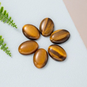 Bán buôn tự nhiên chất lượng cao pha lê thủ công mỹ nghệ Palm đá đánh bóng oval Tiger Eye <span class=keywords><strong>Cabochon</strong></span> cho nhẫn làm - Product Image 6
