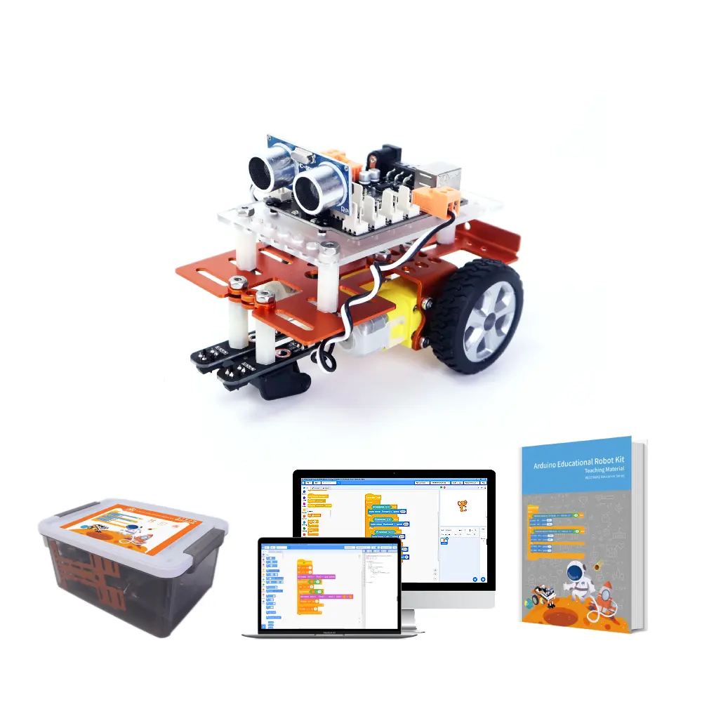 Ar-duino mini giocattoli robot intelligenti per bambini 2021 miko 2 trasforma giocattoli robot educativi fai da te cambia controllo auto robot per bambini