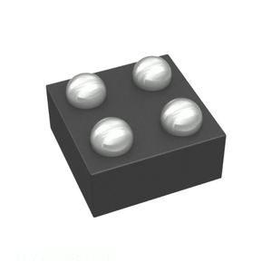 Composants électroniques en ligne TLV705185YFPR 4 XFBGA, DSBGA, circuit intégré de gestion de l'alimentation (PMIC), régulateur linéaire 1,85 V 200 mA 4DSBGA - Product Image 1