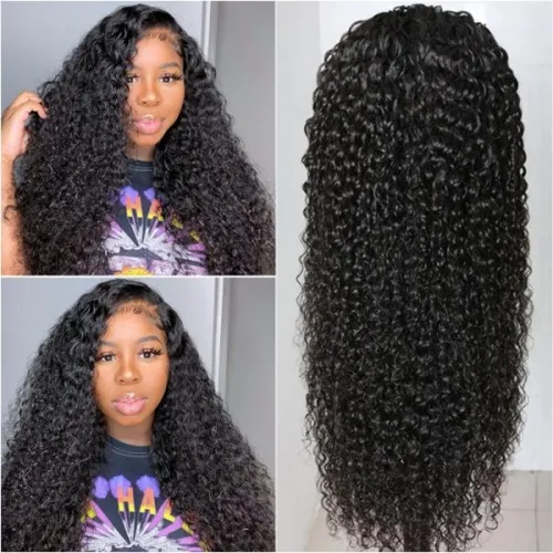 long curly hair wig