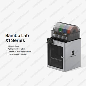 <span class=keywords><strong>Imprimante</strong></span> <span class=keywords><strong>3D</strong></span> professionnelle Bamboo <span class=keywords><strong>Lab</strong></span> <span class=keywords><strong>X1</strong></span> Combo, haute vitesse 500 mm/s, fonctionnement silencieux, conception CoreXY fermée - Product Image 2