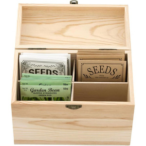 Boîte <span class=keywords><strong>de</strong></span> rangement <span class=keywords><strong>de</strong></span> graines <span class=keywords><strong>de</strong></span> jardin en bois avec séparateurs, fête des pères, fête des mères, Pâques, organisateur <span class=keywords><strong>de</strong></span> graines <span class=keywords><strong>de</strong></span> légumes, boîte <span class=keywords><strong>de</strong></span> graines <span class=keywords><strong>de</strong></span> Noël - Product Image 5