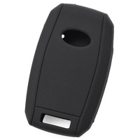 Funda Protectora de Silicona Suave para Llaves con 4 Botones, Carcasa para Llave de Auto, Protector de Llave de Tarjeta
