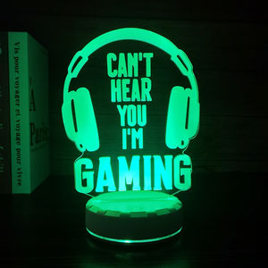 Offre Spéciale 3D LED acrylique éclairage <span class=keywords><strong>effet</strong></span> salon décoration table décoration chambre enfants veilleuse - Product Image 4