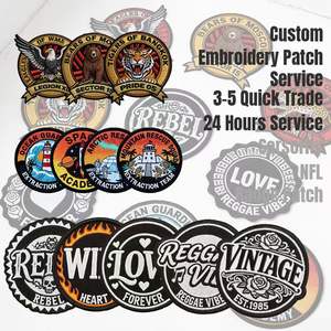 Parche Bordado con <span class=keywords><strong>Velcro</strong></span> para el Día de San Valentín, Diseño de Amor Desmontable para Chaquetas, Mochilas, Regalo para Parejas - Product Image 2