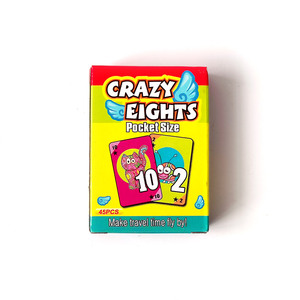 Nouveau <span class=keywords><strong>jeu</strong></span> de cartes une pièce <span class=keywords><strong>jeu</strong></span> de cartes taille de poche cartes <span class=keywords><strong>flash</strong></span> jouets pour enfants de 3 ans et plus 45 pièces boîte en papier personnalisé - Product Image 2