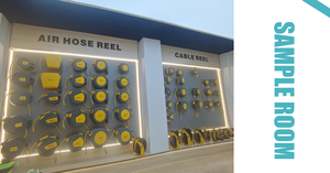 En gros, économique, Enrouleur de tuyau d'air en plastique robuste et rétractable <span class=keywords><strong>automatique</strong></span> de 10 m pour usage extérieur - Product Image 5