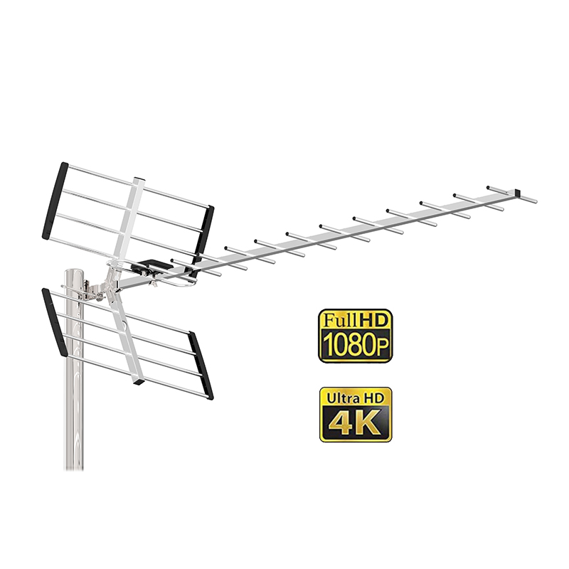 High-Gain-TV-Antenne 3.5 Langstrecken-HDTV-Antenne im Freien UHF-UKW-HD-Antenne Freie Sicht Digital-TV-Antenne