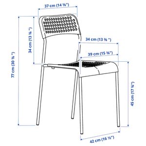 Classic Simple Design Factory Price Stackable Leisure Plastic Dining <b>Chairs</b> for <b>Restaurant</b> Kitchen Room - Product Image 6