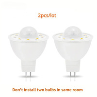 Ampoule à induction photosensible infrarouge LED MR16 pour les couloirs résidentiels Portes Sous-sols Voitures AC12V DC 12V 24V Alimentation CE