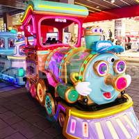 Train électrique sans rails à thème de dessin animé pour enfants - Parcs d'attractions et centres commerciaux