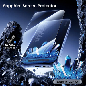 Protector de Pantalla de Vidrio Templado REMAX GL-70 Sapphire HD Anti Luz Azul con Protección Ocular 9H para iPhone 16 17 18 Air Pro Max - Product Image 4