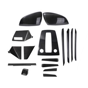 Panel de fibra de carbono para salpicadero <span class=keywords><strong>Interior</strong></span> de coche, Panel de cambio de marchas, consola Central, tira de puerta, cubierta, Kits de ajuste para <span class=keywords><strong>Audi</strong></span> <span class=keywords><strong>A3</strong></span> A3L <span class=keywords><strong>2021</strong></span>-2024 - Product Image 6