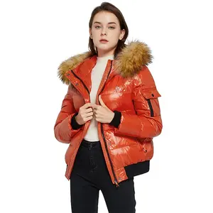공급 나일론 자켓 패션 겨울 코트 여성 퍼퍼 자켓