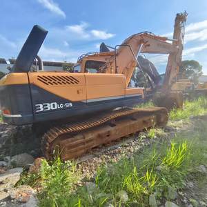 Excavatrice Hyundai 330LC-9S de 33 tonnes d'occasion à vendre avec composants de base PLC de pompe de boîte de vitesses de moteur - Product Image 4