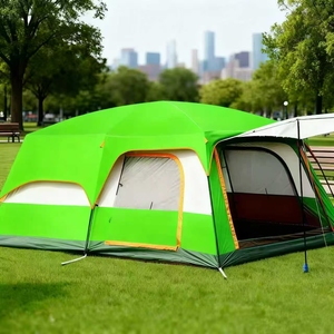 Tente de camping familiale de luxe extra-large, imperméable, à deux chambres et un salon, pour l'extérieur, vente <span class=keywords><strong>en</strong></span> gros à prix abordable - Product Image 6
