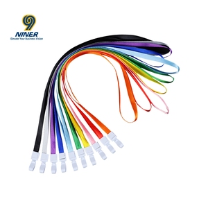 High Quality Polyester Lanyard Bulk Lanyards for Id Badges Keys Flat with ABS Buckle Plastic ID Card Holder Lanyard